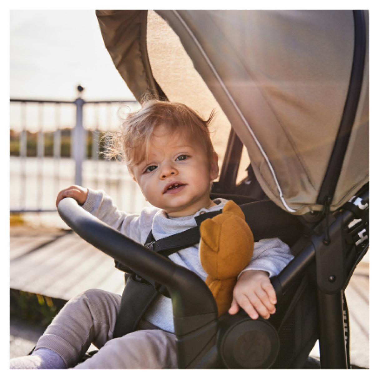 Hauck Runner 3 Pushchair - Olive