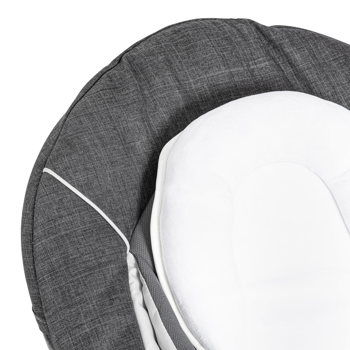 Hauck Alpha Deluxe Baby Bouncer - Melange Grey