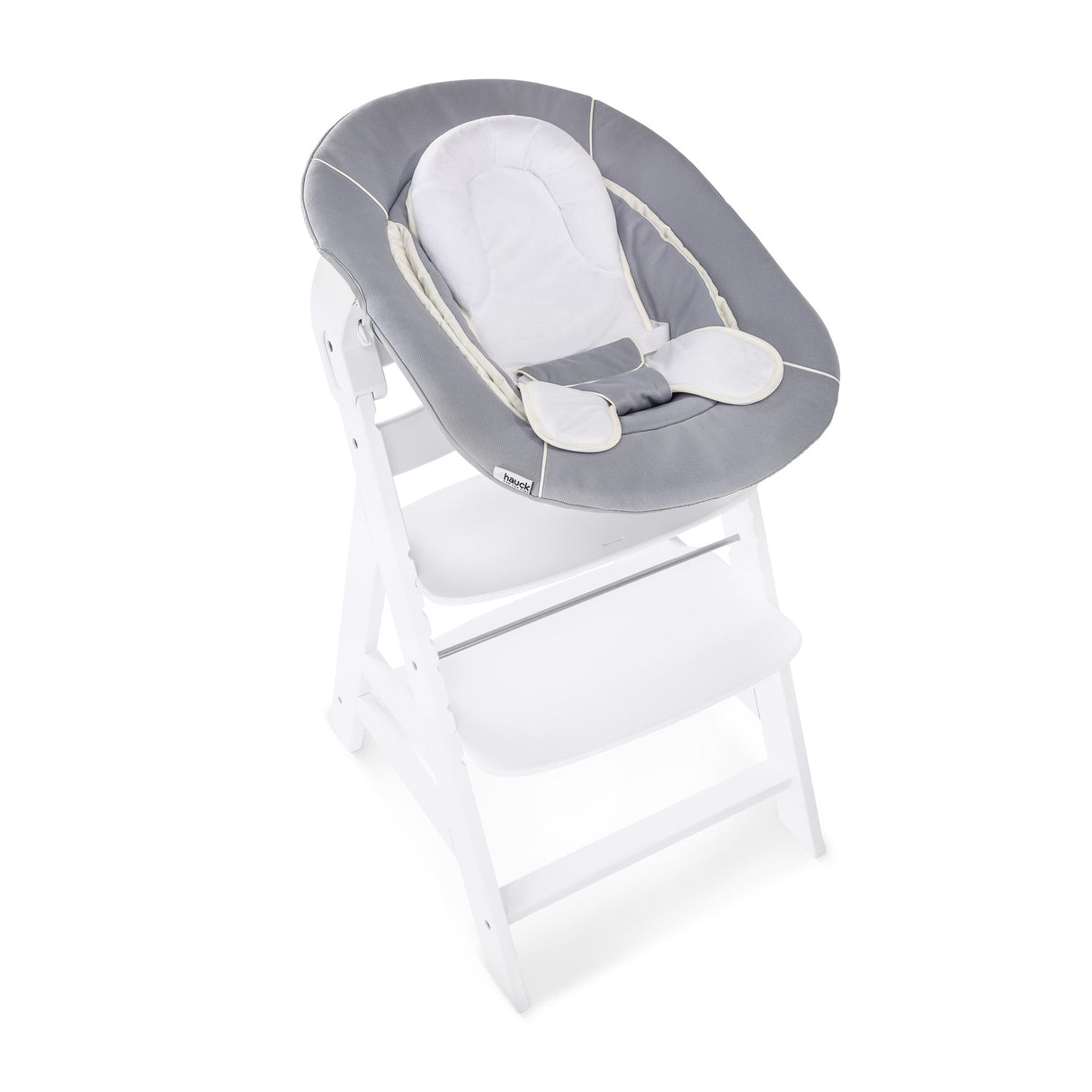 Hauck Alpha 2 in 1 Bouncer - Stretch Grey