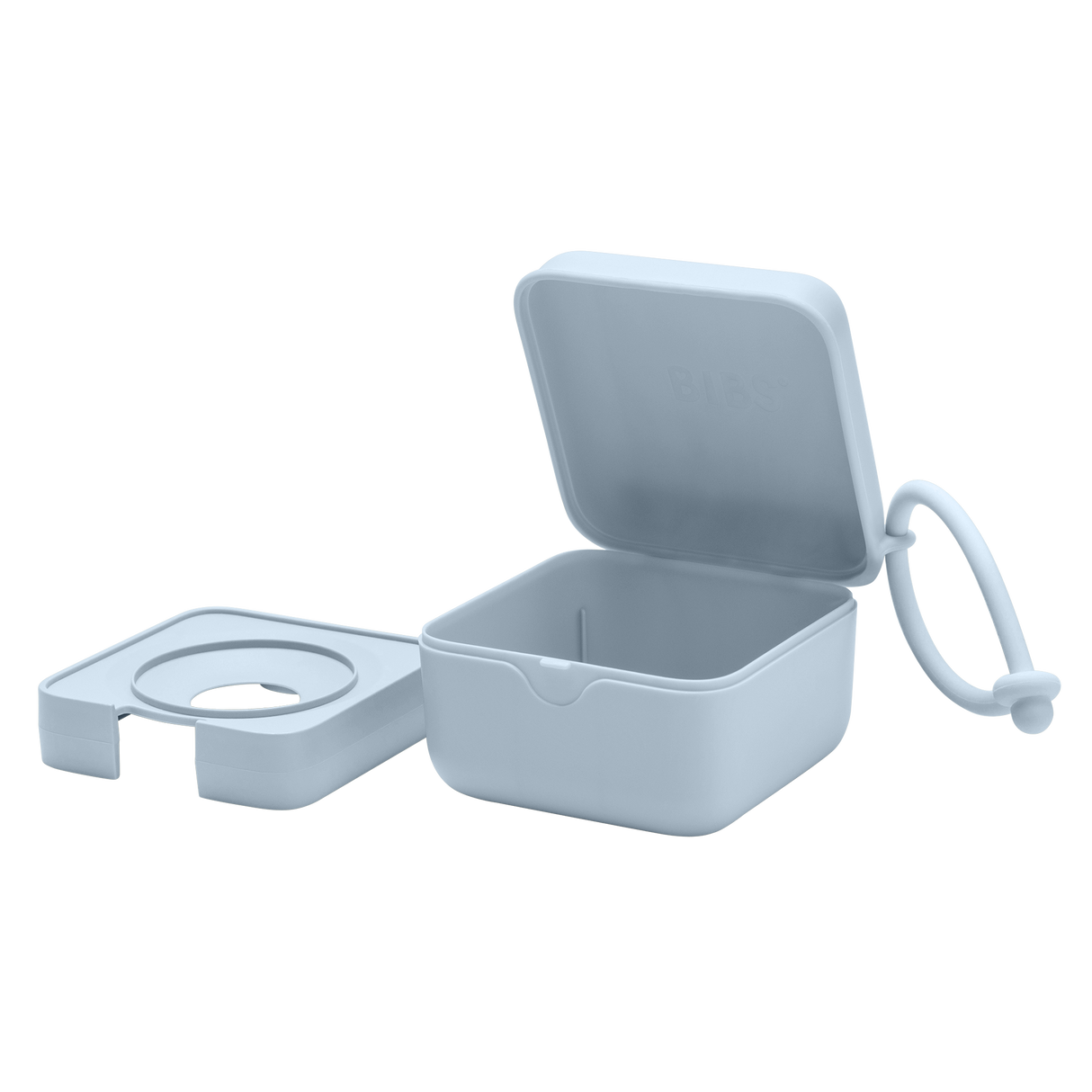 BIBS Pacifier Storage Box - Baby Blue