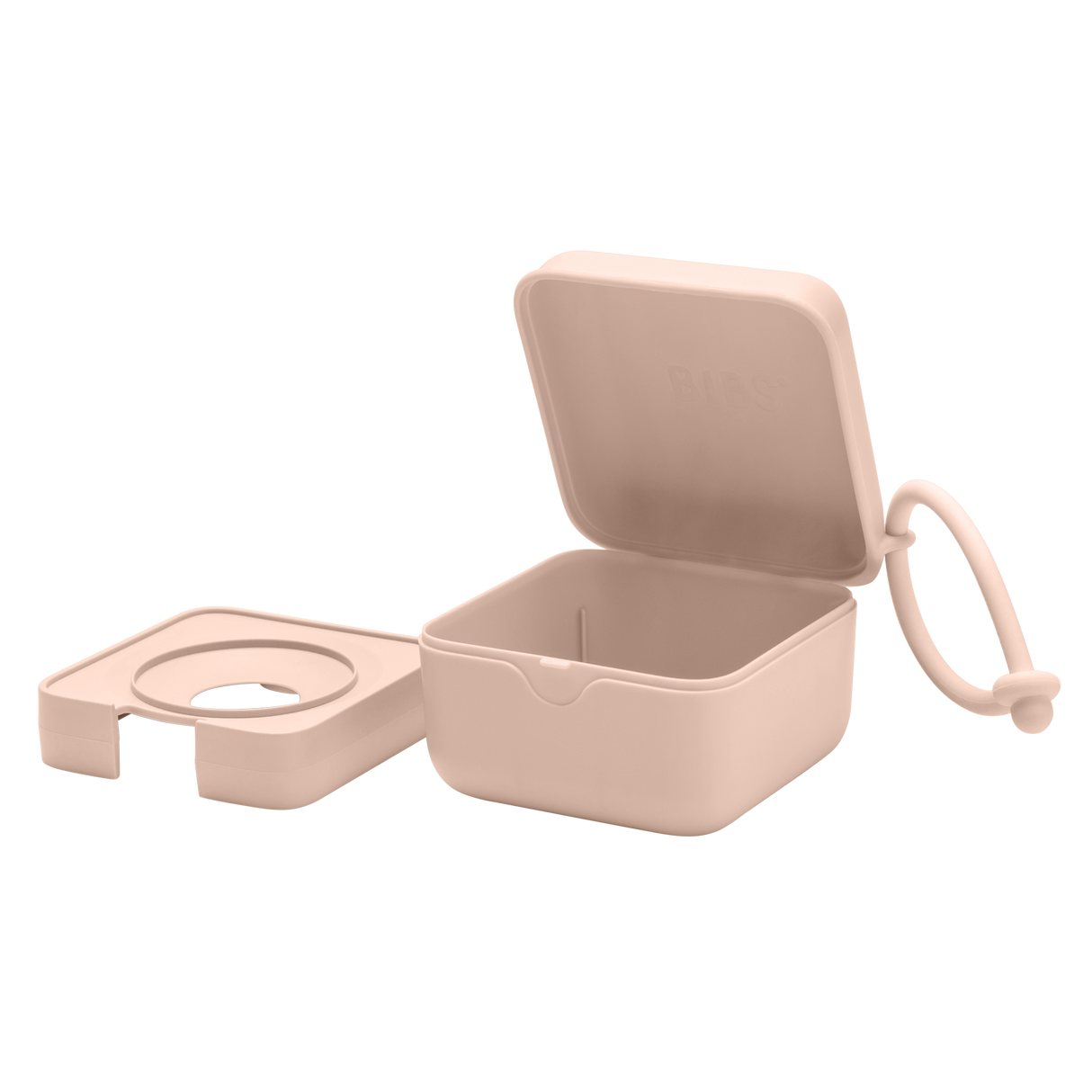 BIBS Pacifier Storage Box - Blush