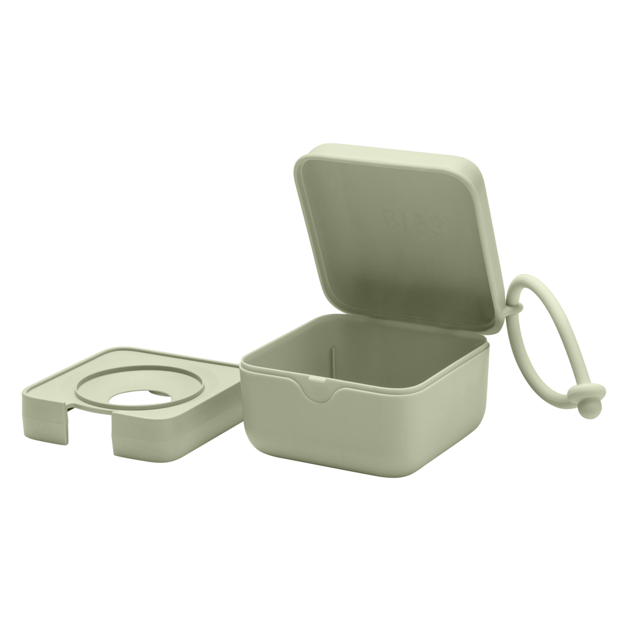 BIBS Pacifier Storage Box - Sage