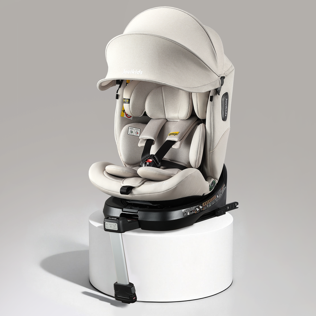 Jovikids Ranger 2 Rotating Car Seat - Milkstone