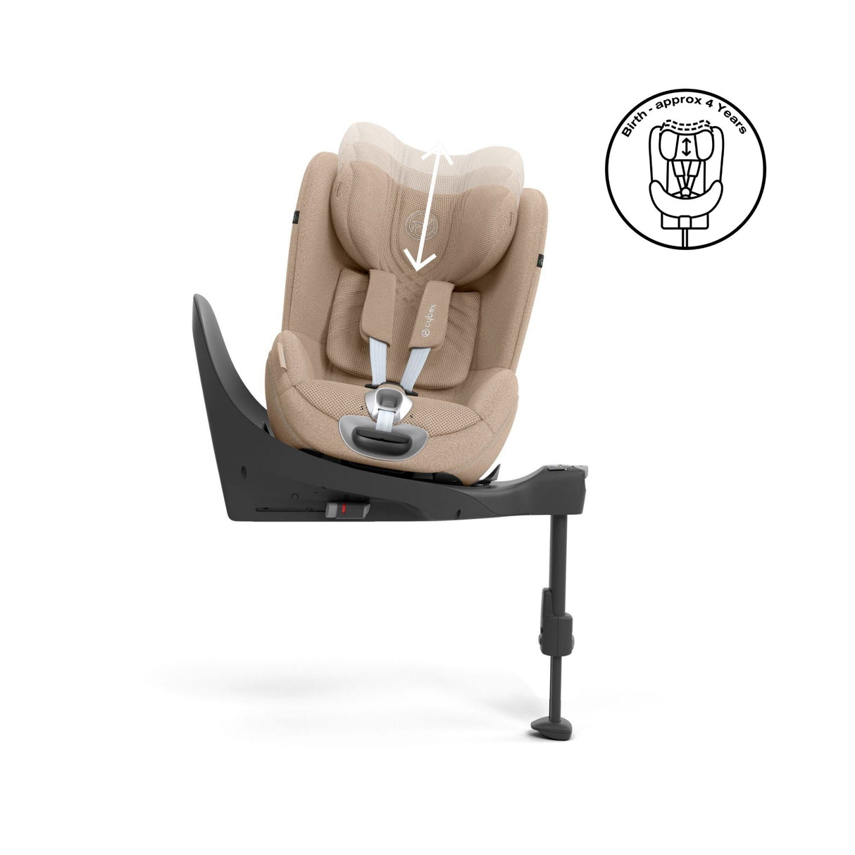 Cybex ePriam 2026 Birth & Beyond Bundle with Cloud T, Sirona T & ISOFIX Base - Matt Black/Cozy Beige