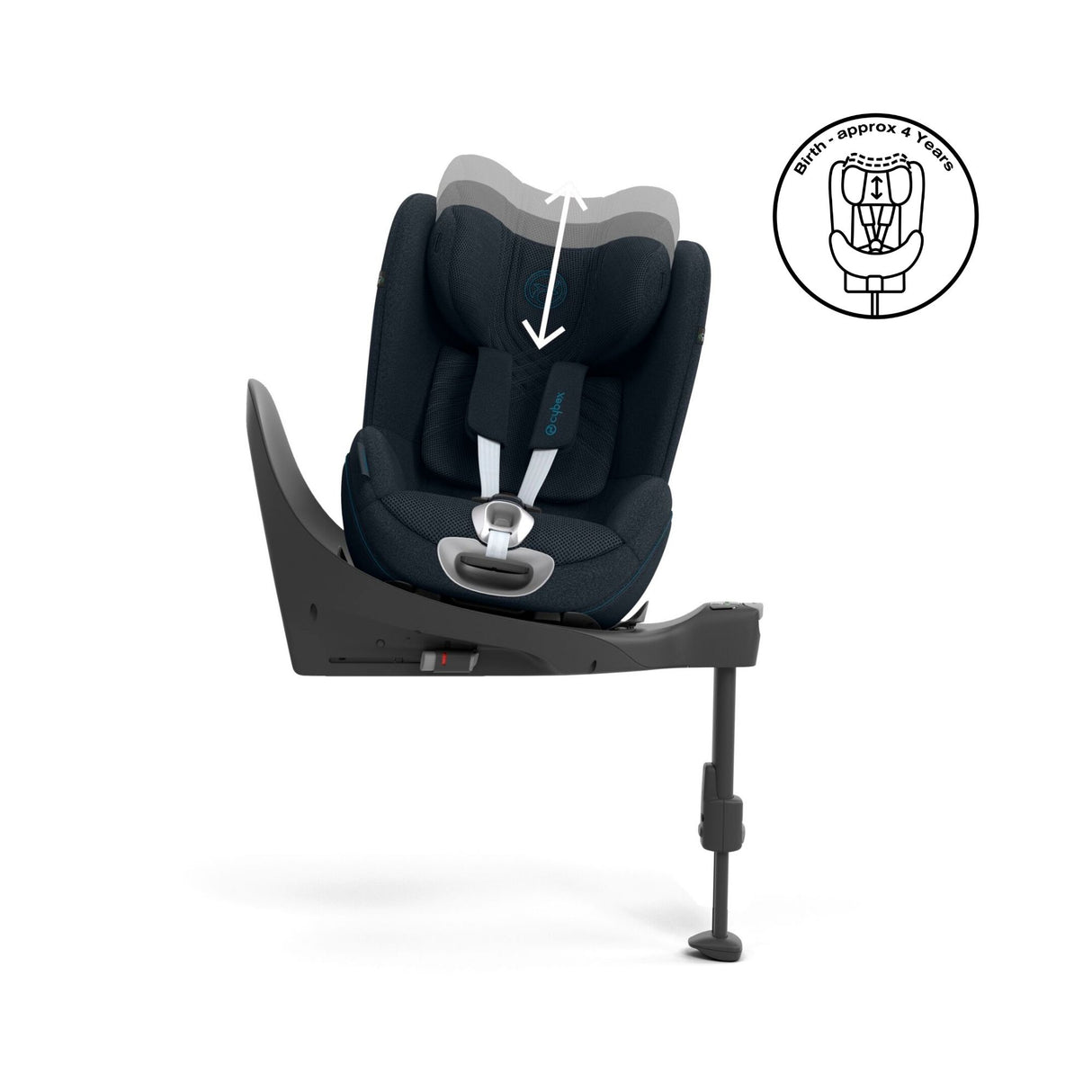 Cybex Sirona T Rotating Car Seat - PLUS - Nautical Blue