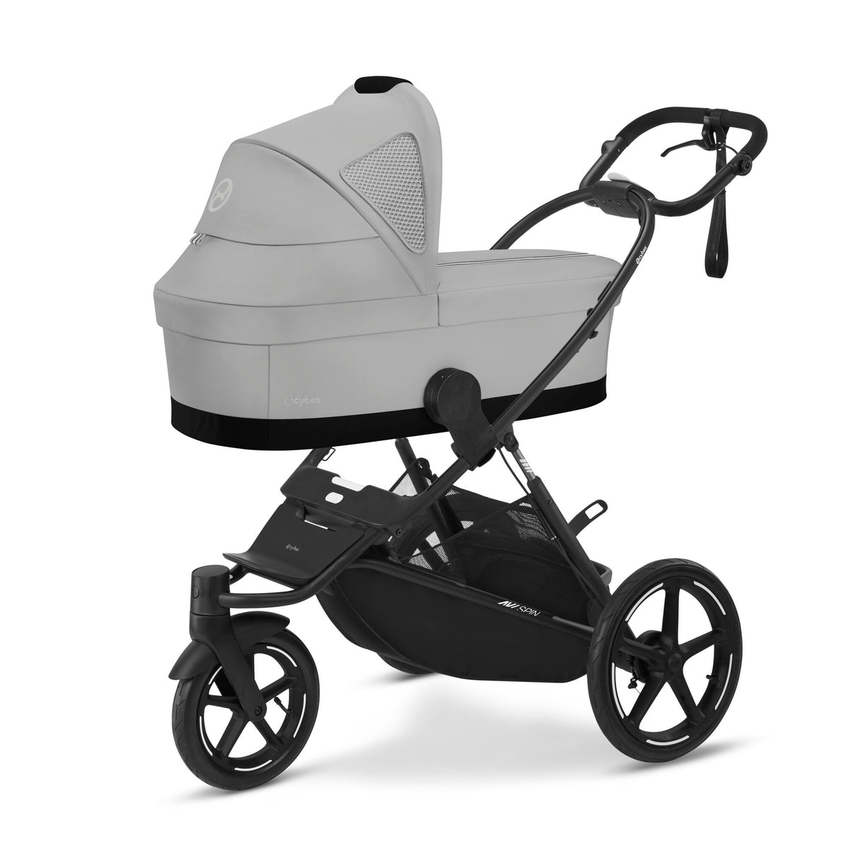 Cybex Avi Spin Pushchair Bundle with Accessories - Fog Grey