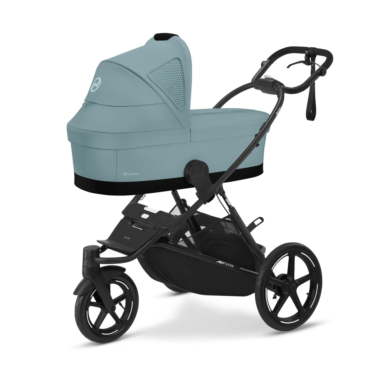 Cybex Avi Spin Pushchair Bundle with Accessories - Stormy Blue