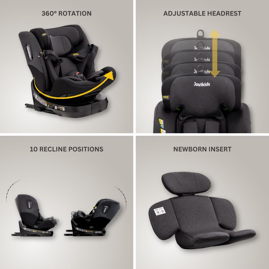 Jovikids Ranger TT Rotating Car Seat - Twilight