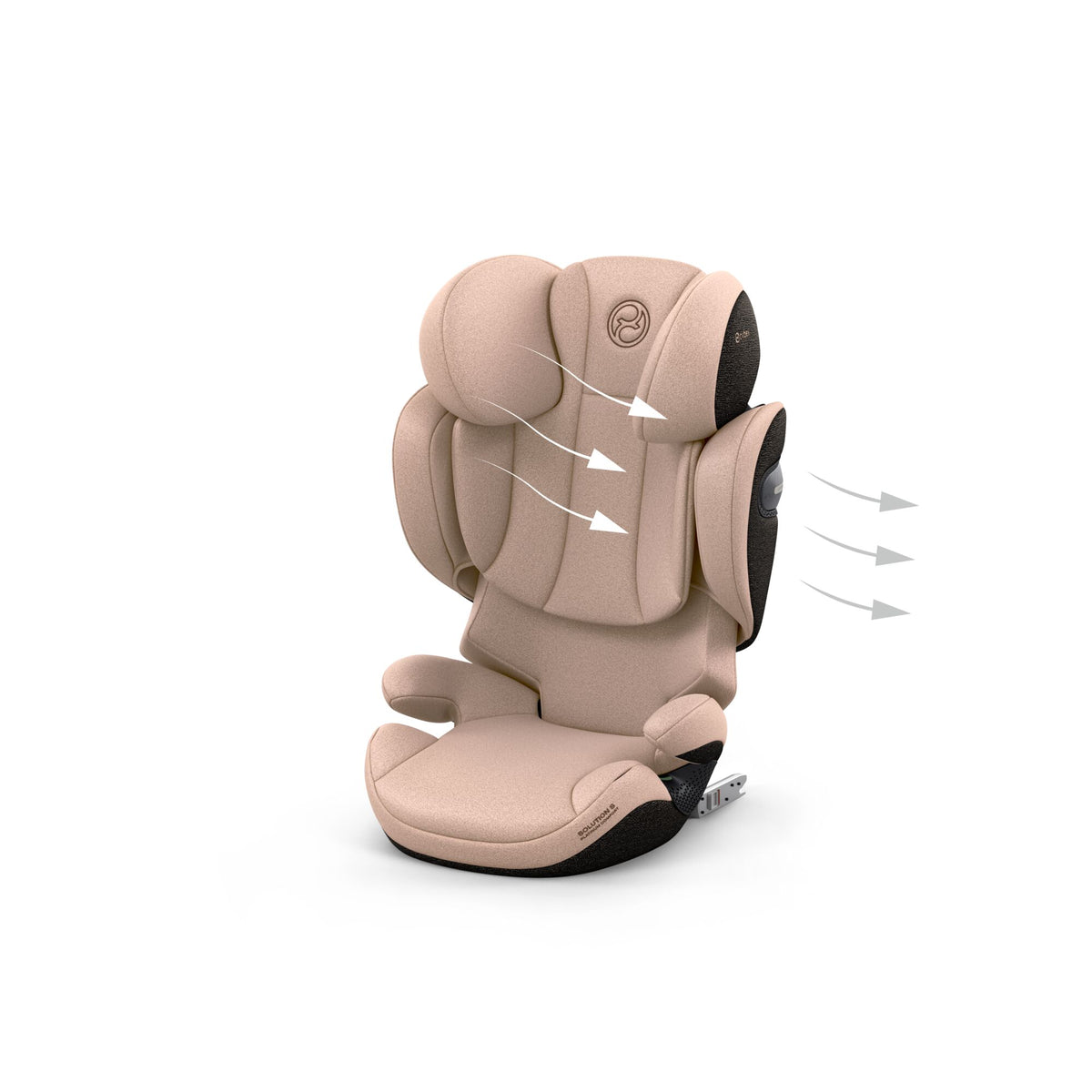 Cybex Solution S i-Size Child Car Seat - COMFORT Cozy Beige