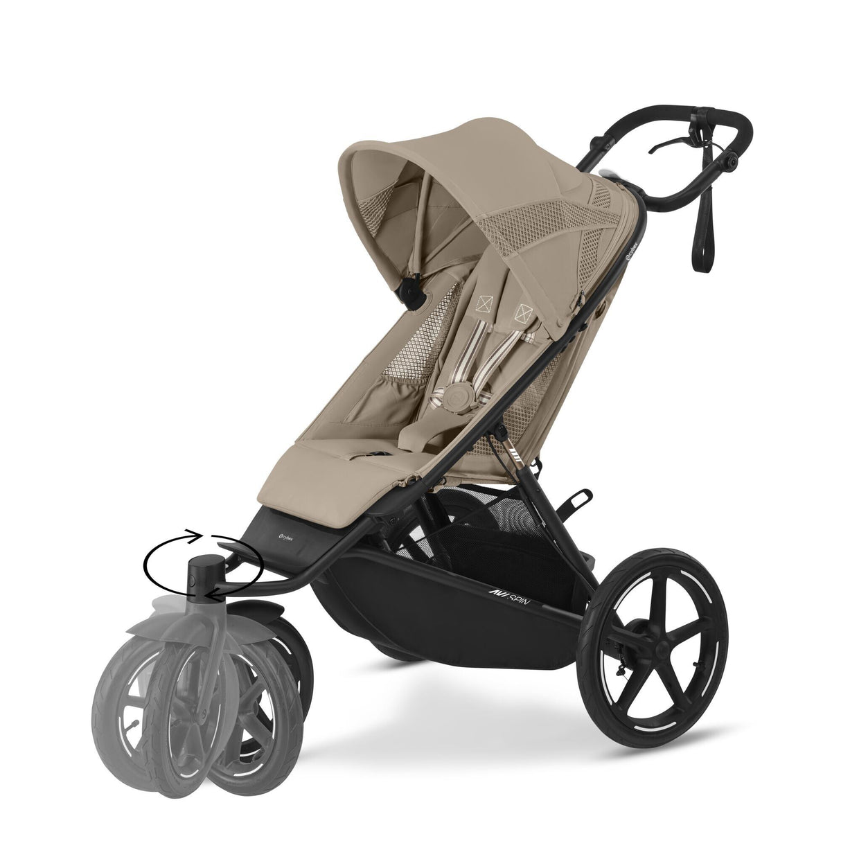 Cybex Avi Spin Pushchair - Almond Beige