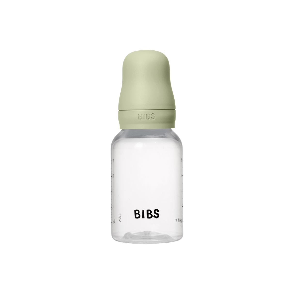 BIBS Slow Flow 150ml Round Latex Baby Bottle - Sage