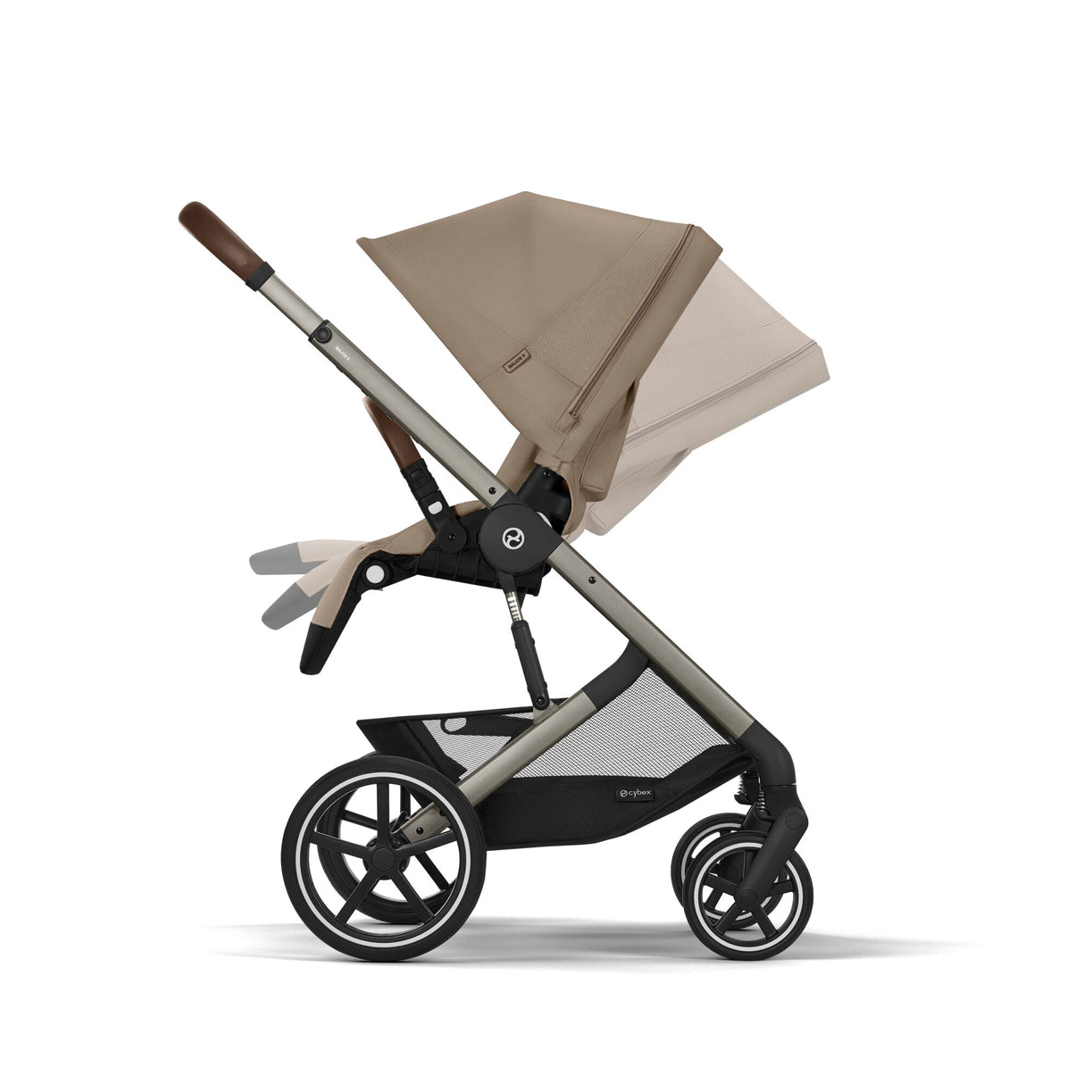 Cybex Balios S Lux Travel System with Cloud G & ISOFIX Base - Almond Beige