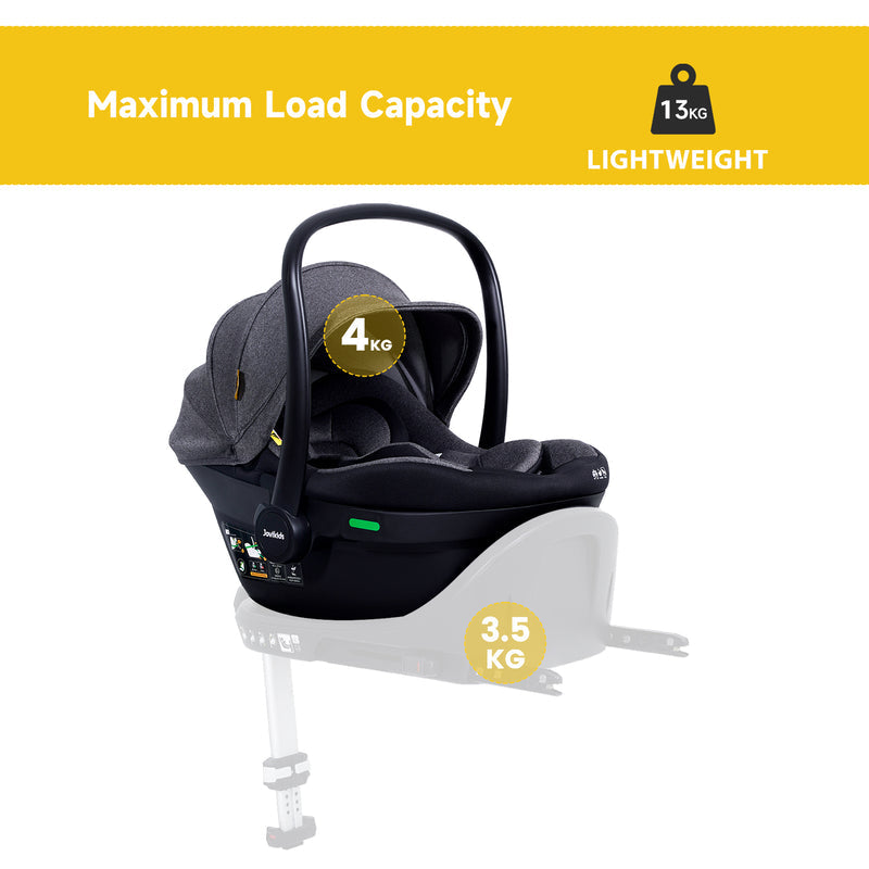 Jovikids Aria i-Size Infant Car Seat - Black