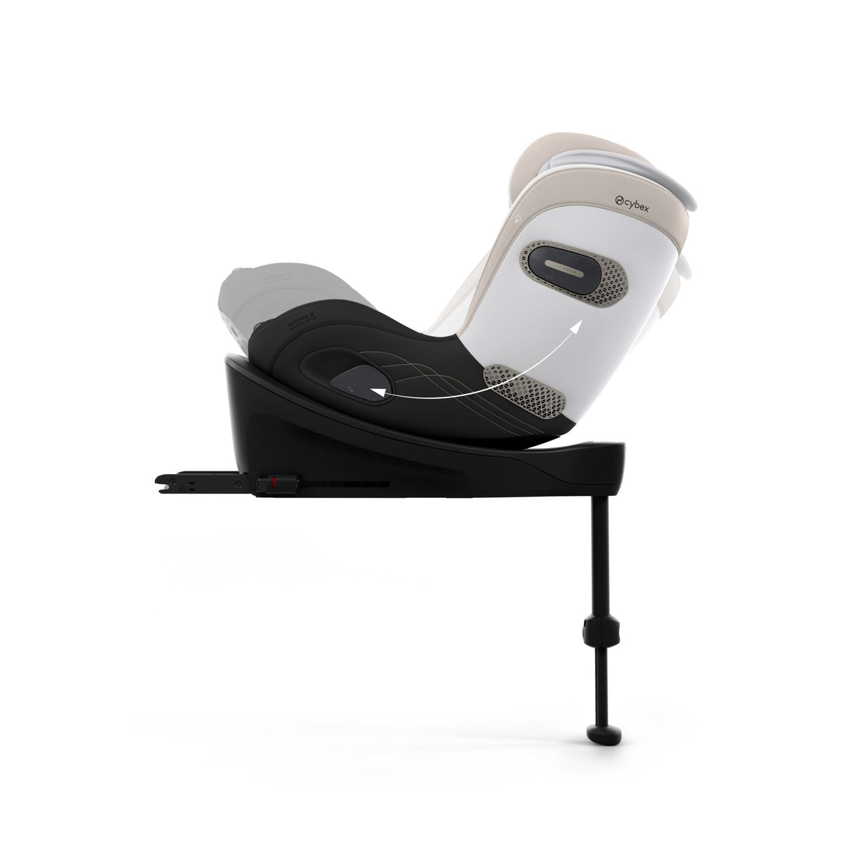 Cybex Sirona S i-Size 360° Car Seat - STYLE Off White