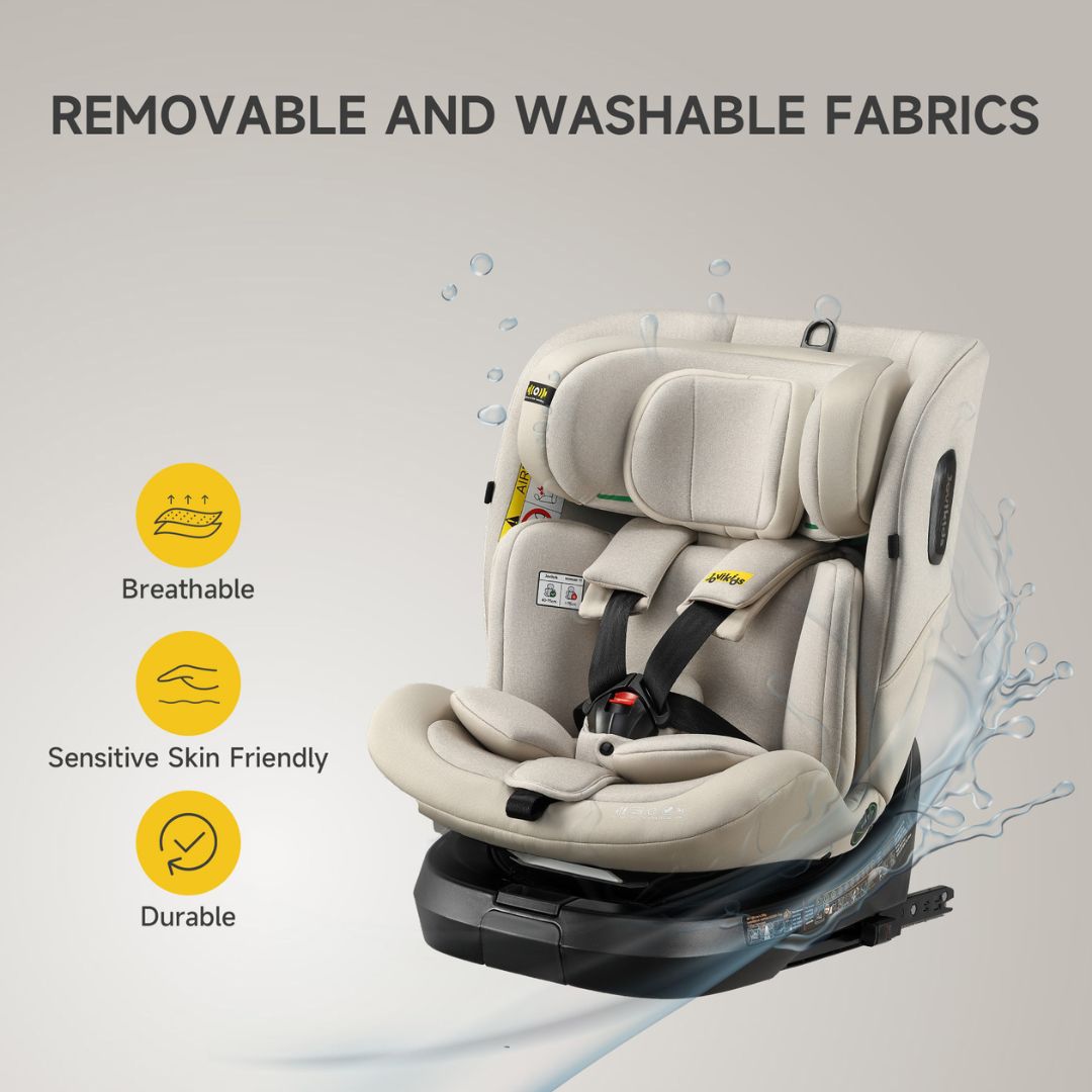 Jovikids Ranger TT Rotating Car Seat - Milkstone