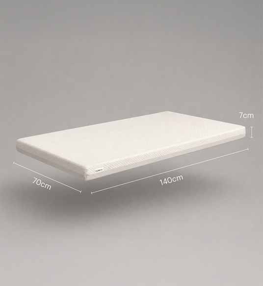 CuddleCo Lullaby Foam Cot Bed Mattress - 140 x 70cm