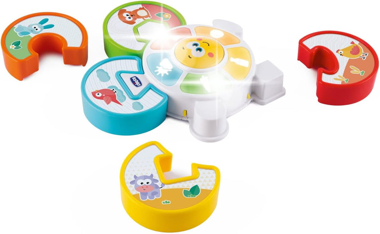Chicco Baby Senses Guess The Animal Puzzle Musical Toy