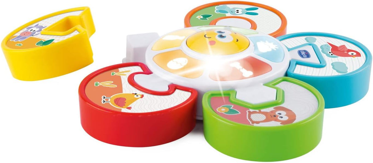 Chicco Baby Senses Guess The Animal Puzzle Musical Toy