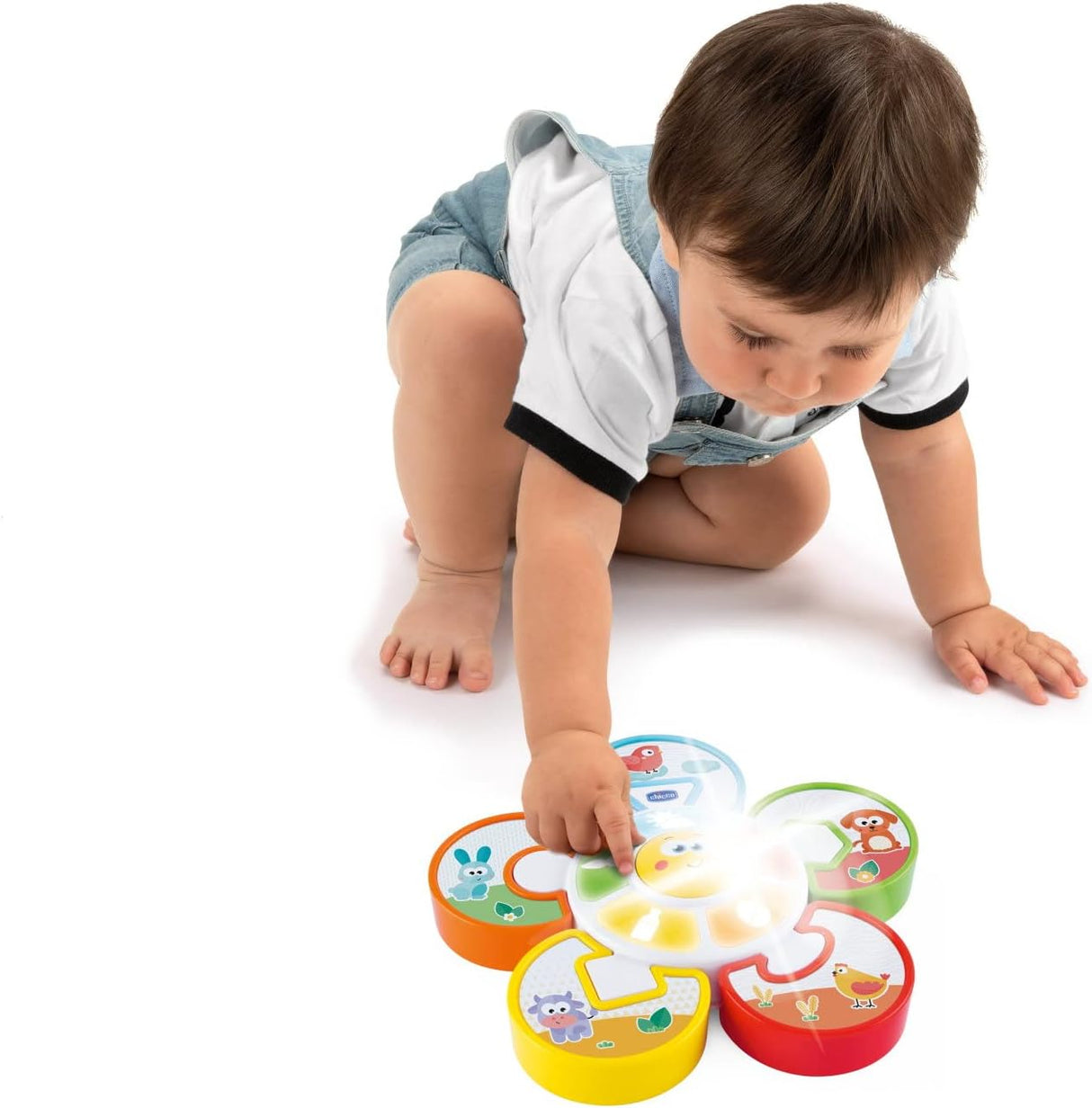 Chicco Baby Senses Guess The Animal Puzzle Musical Toy