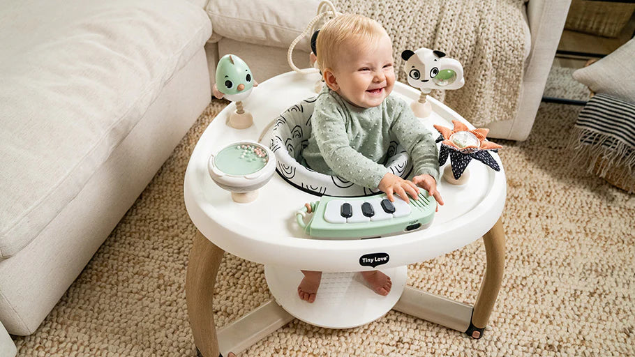 Tiny Love 5 in 1 Stationary Activity Centre - Black & White