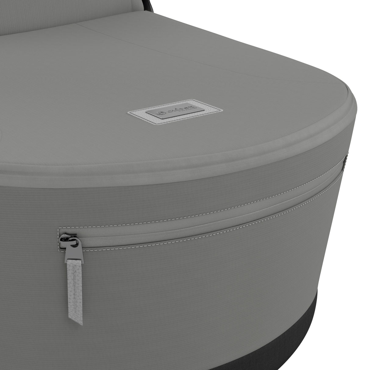 Cybex Priam Travel System with Accessories, Cloud T Car Seat & ISOFIX Base - Mirage Grey / Rose Gold Frame