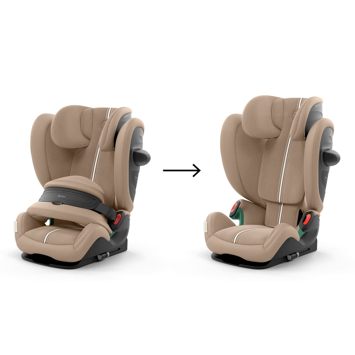 Cybex Pallas G2 i-Size Car Seat - PLUS - Almond Beige