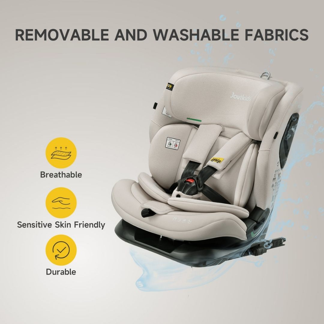 Jovikids Cici TT Car Seat - Milkstone