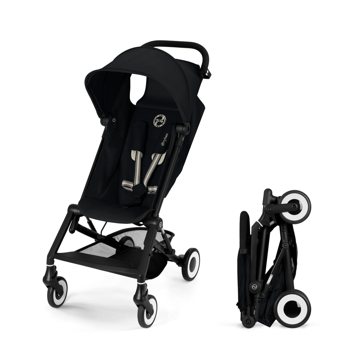 Cybex Agis Compact Travel Stroller - Magic Black