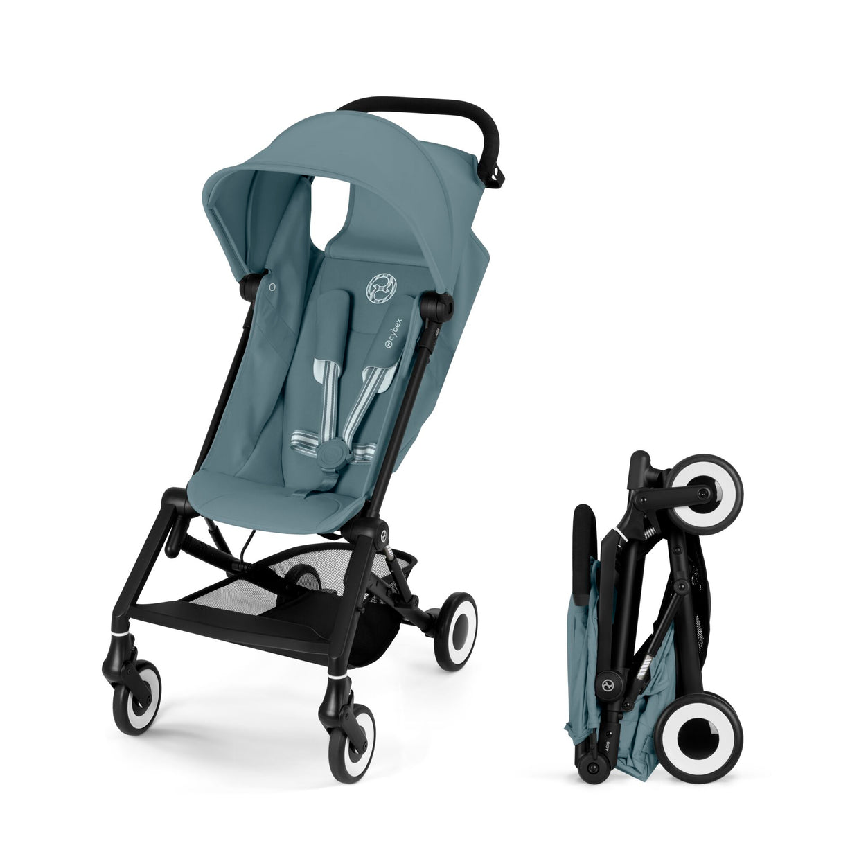 Cybex Agis Compact Travel Stroller - Stormy Blue