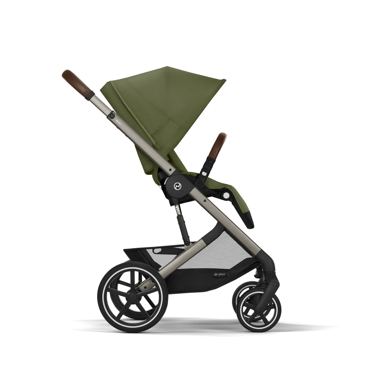 Cybex Balios S Lux Travel System with Cloud G & ISOFIX Base - Moss Green