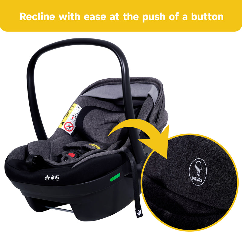 Jovikids Aria i-Size Infant Car Seat - Black