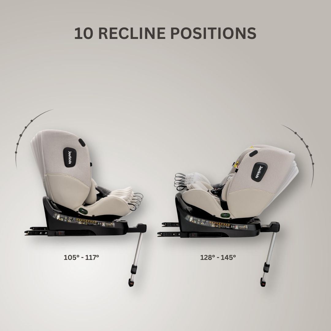 Jovikids Ranger 2 Rotating Car Seat - Milkstone