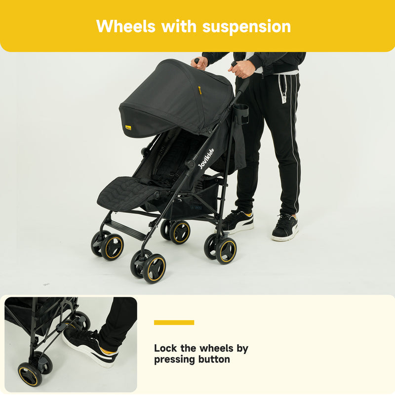 Jovikids Ezra Stroller - Shadow Black