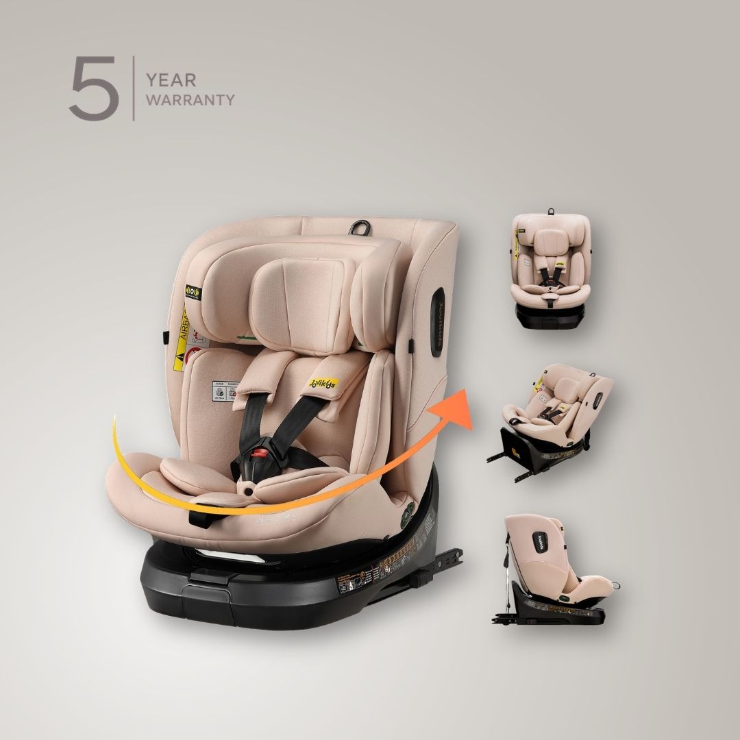 Jovikids Ranger TT Rotating Car Seat - Rosewood