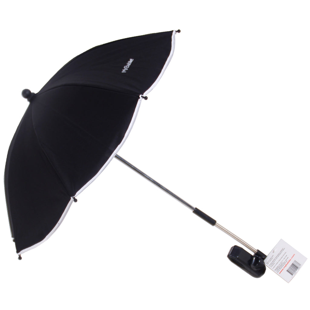 My Babiie Universal Pushchair Parasol - Black