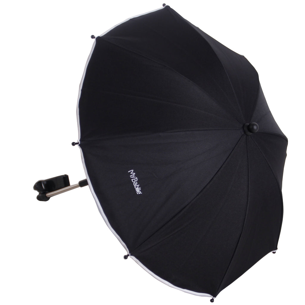 My Babiie Universal Pushchair Parasol - Black