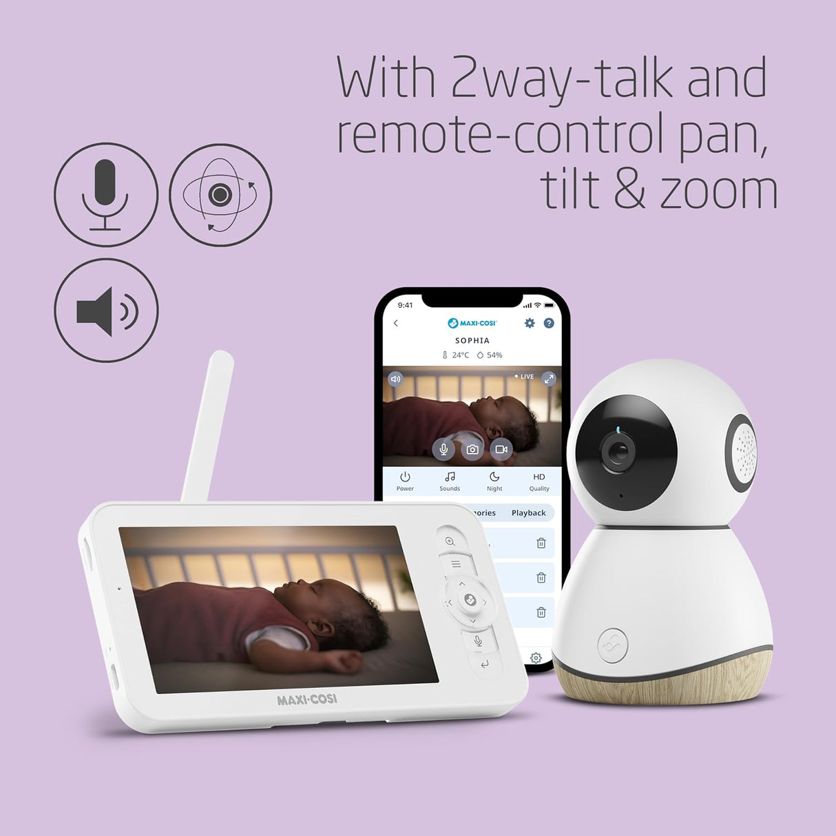 Maxi-Cosi See Pro 5" Video Baby Monitor