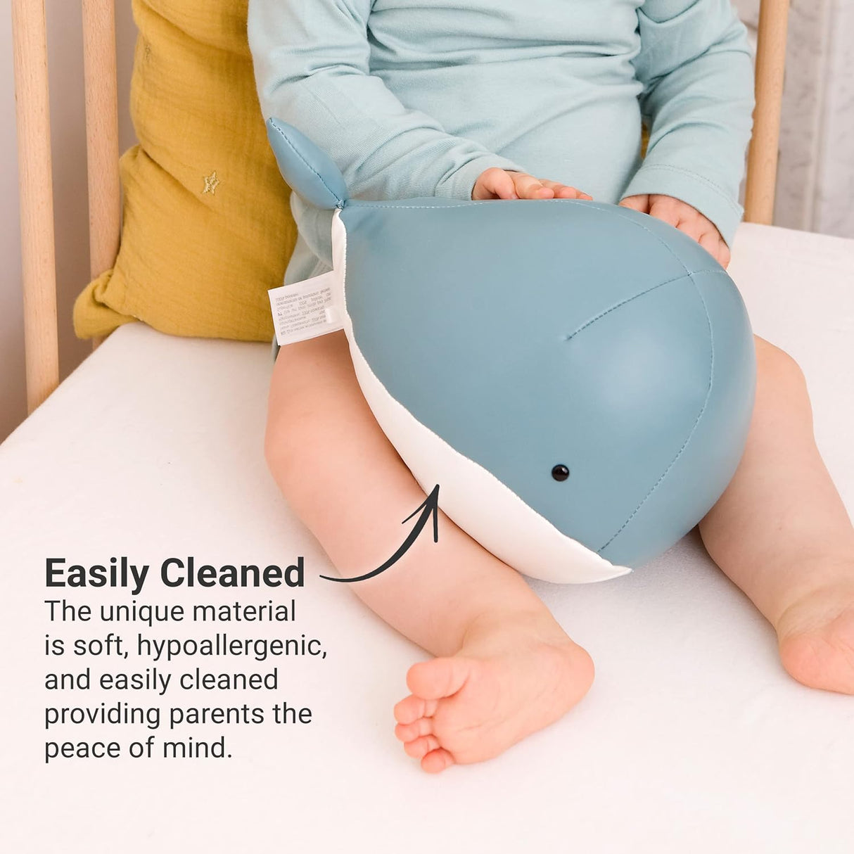 Little Big Friends: Sea Collection Pull-String Musical Animal Toy - Madeleine the Whale