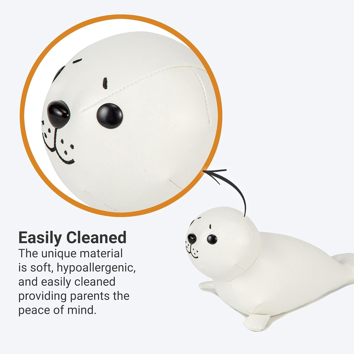 Little Big Friends: Sea Collection Pull-String Musical Animal Toy - Elliot the Seal