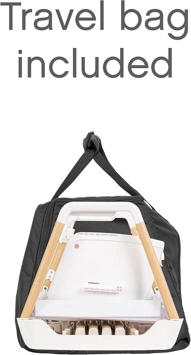 Tutti Bambini Nova Evolutionary 7-in-1 Highchair – Ecru & Scandinavian Walnut