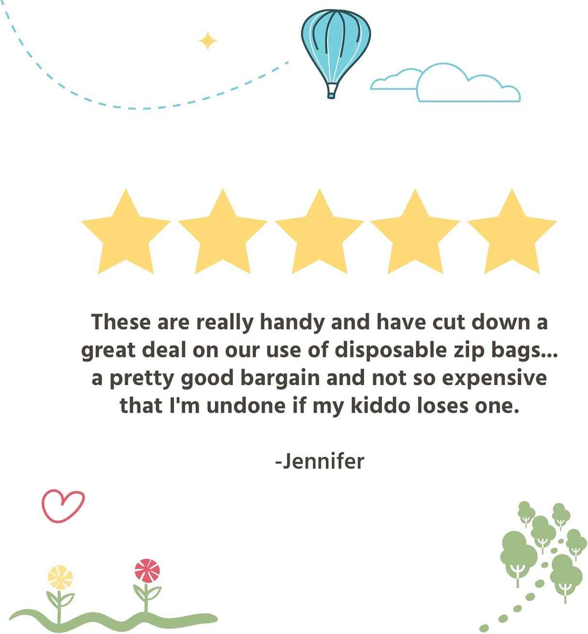 JL Childress See ‘N Save 3 Piece Reusable Food and Snack Bag – Blue