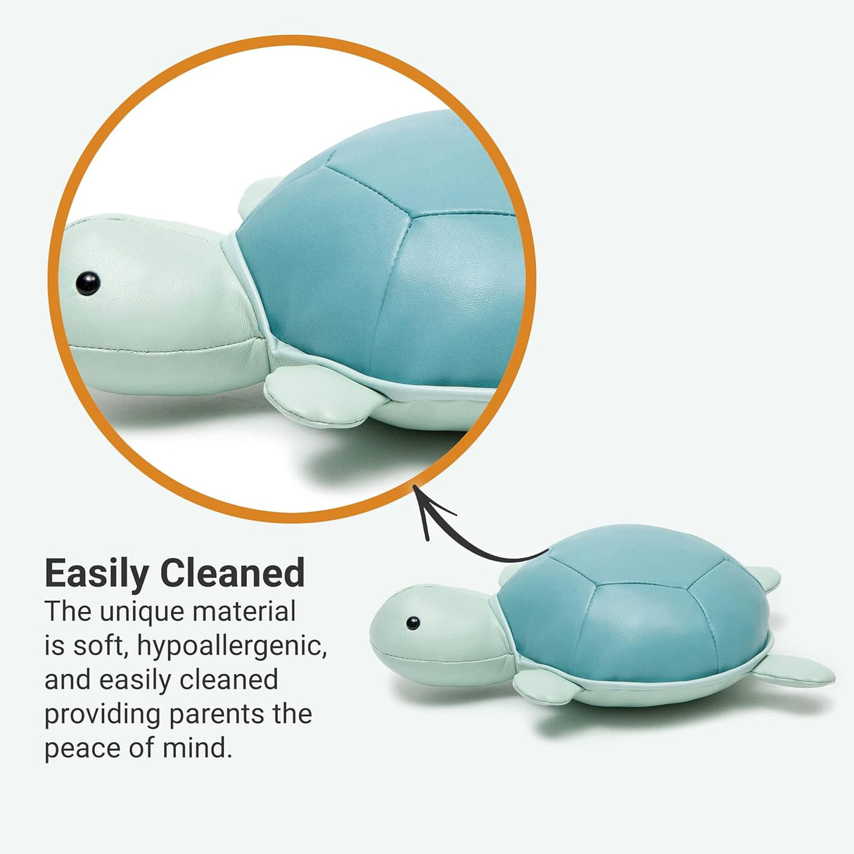 Little Big Friends: Sea Collection Pull-String Musical Animal Toy - Emilie the Turtle