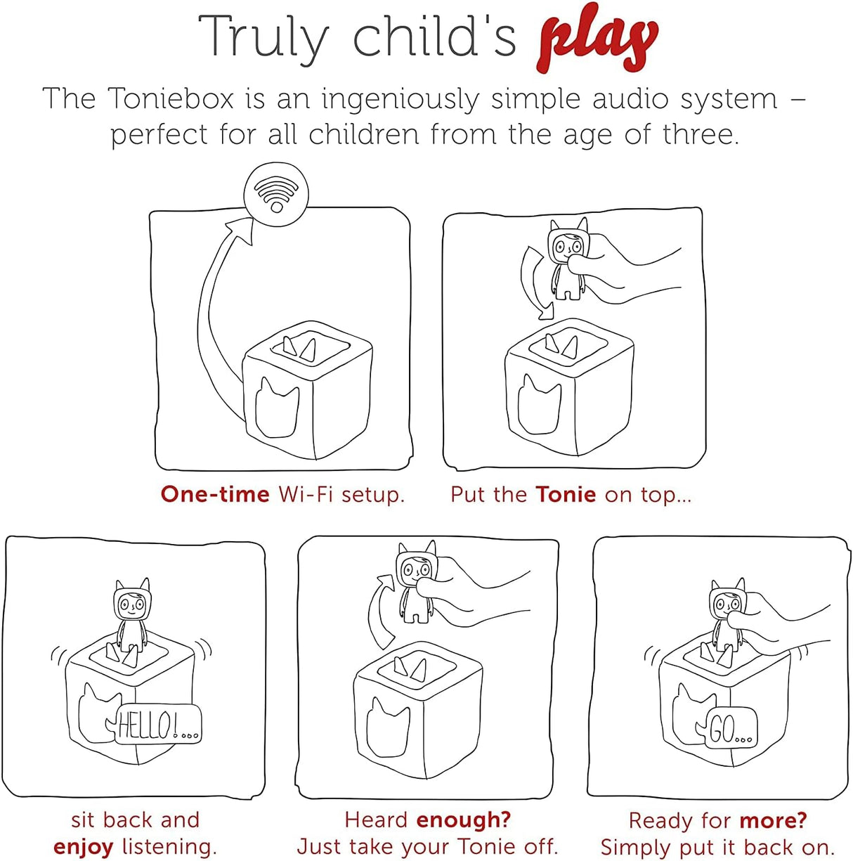 Tonies - Creative Tonie: Light Blue