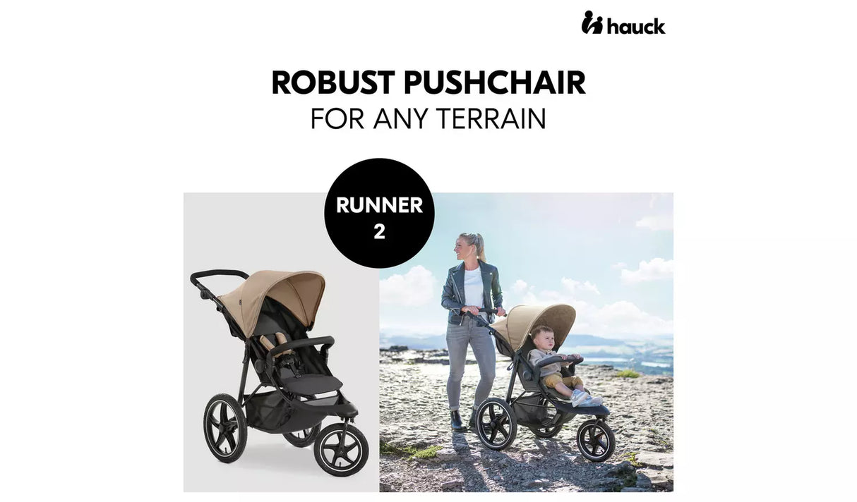 Hauck Runner 2 Pushchair - Mocha