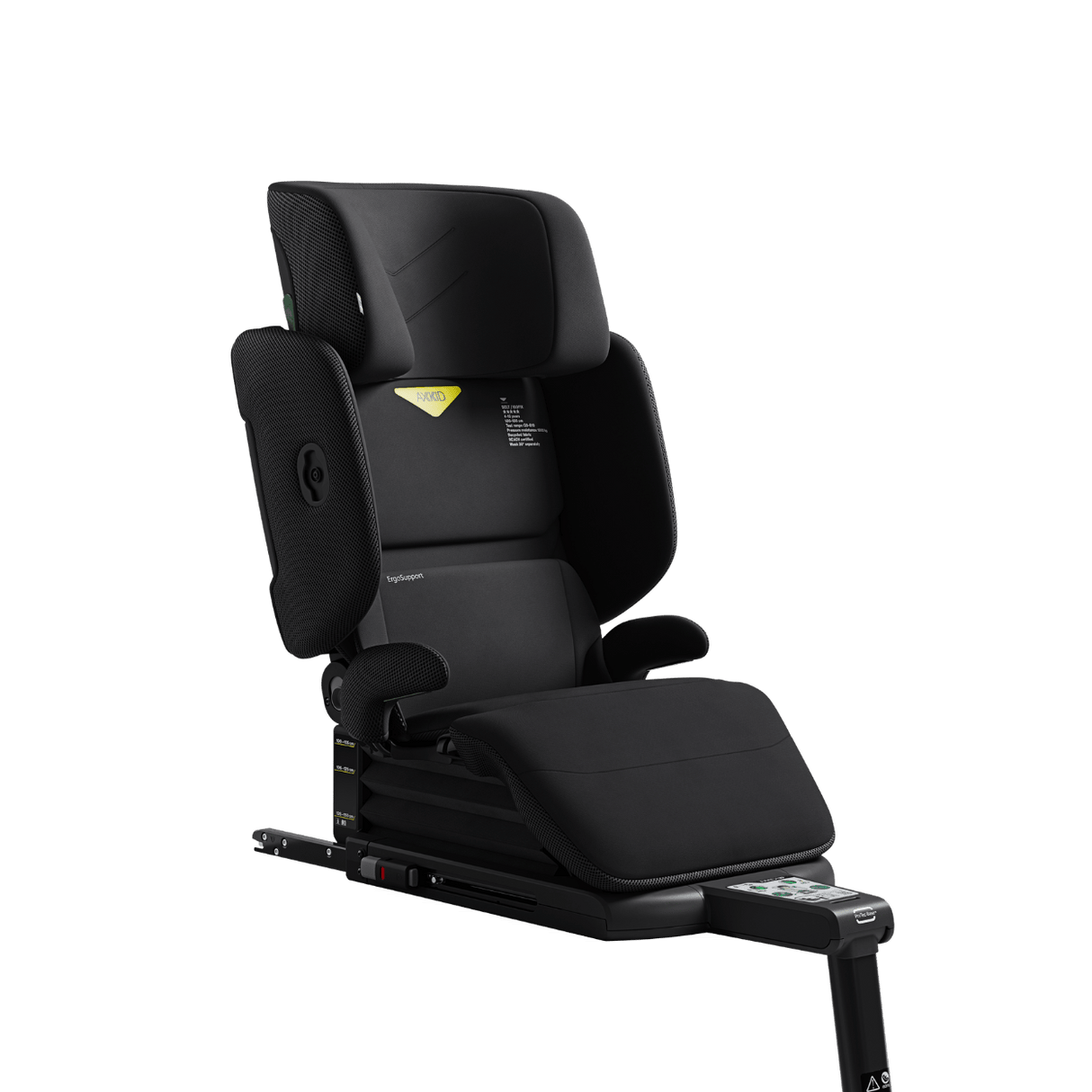 Axkid UP High Back Booster - Coastal Storm Black