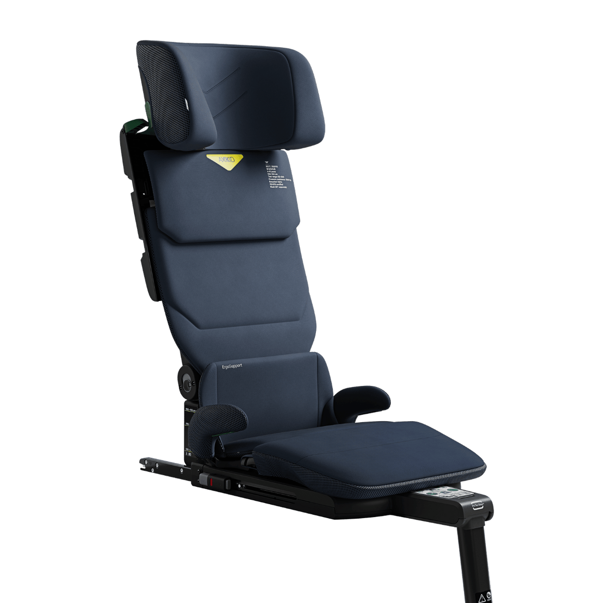 Axkid UP High Back Booster with Footrest - Glacier Lake Blue