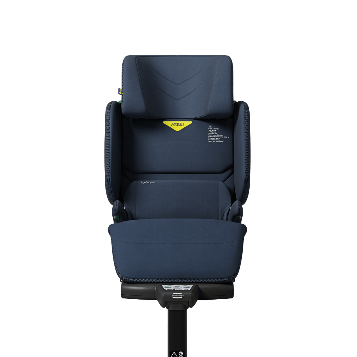 Axkid UP High Back Booster with Footrest - Glacier Lake Blue