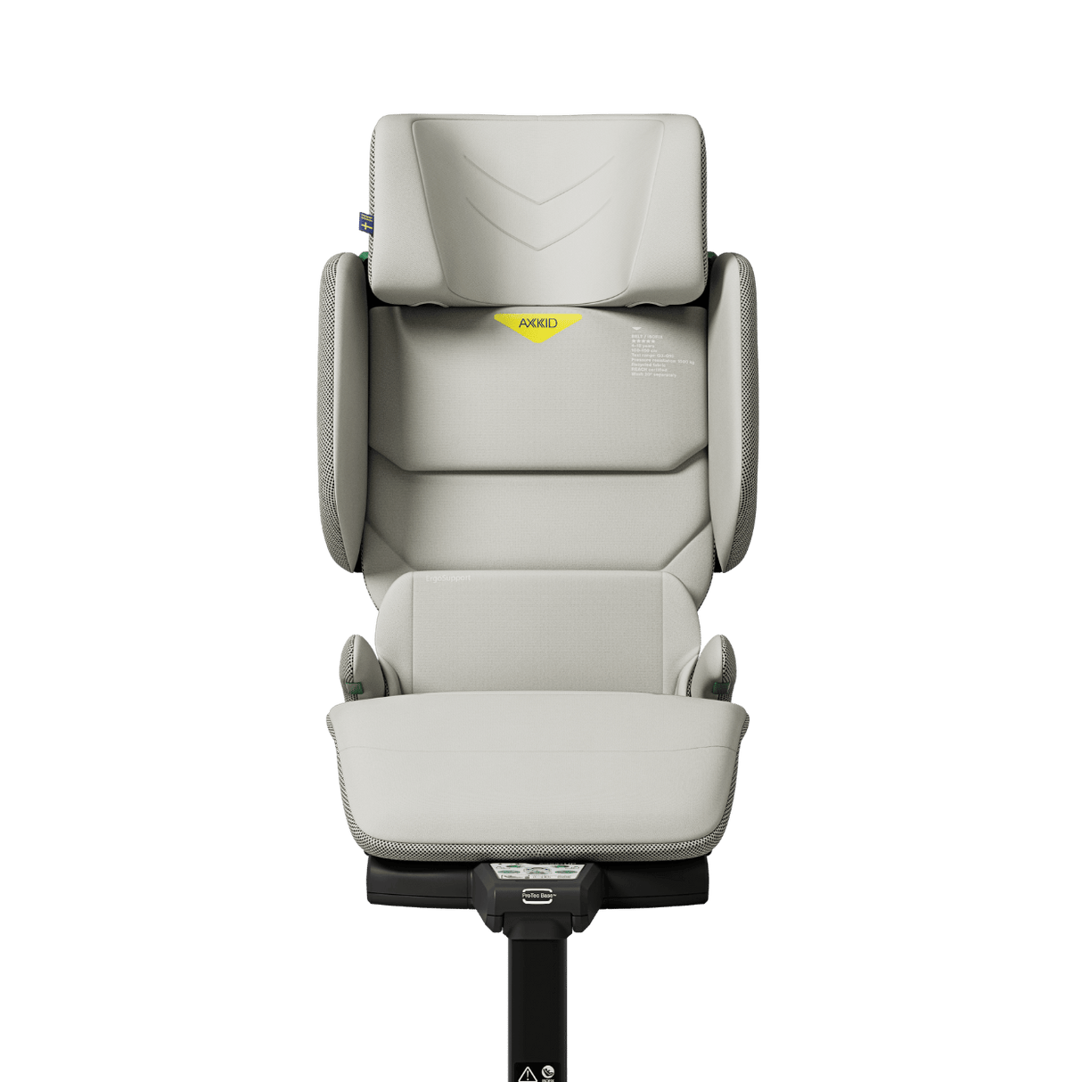 Axkid UP High Back Booster - Beachgrass Beige