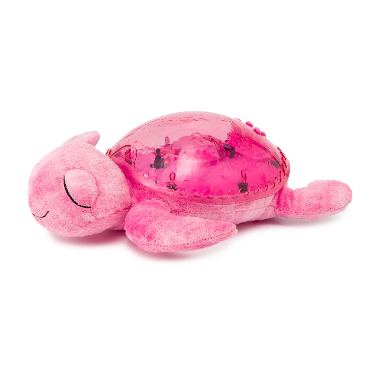 Cloud B Tranquil Turtle Rechargeable Projector Nightlight with White Noise Soothing Sounds - Pink