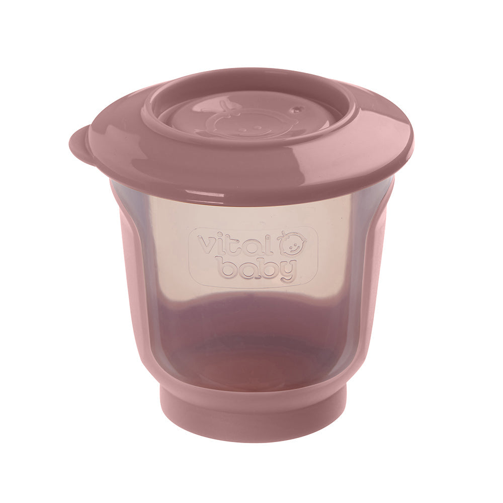 Vital Baby Store & Wean Pots 120ml - 4 Pack